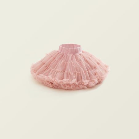 Spódniczka tiulowa dziewczęca różowa tutu Leanka – elegancka i lekka