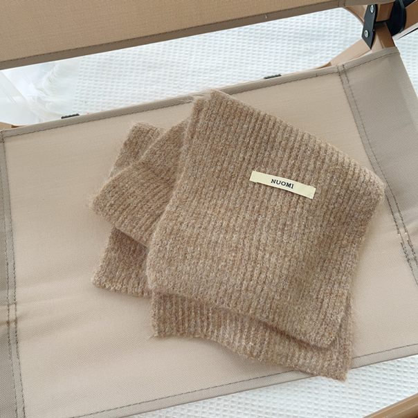 Szalik dziecięcy NUOMI z wełną – ciepły i modny dodatek zimowy | LeAnKa