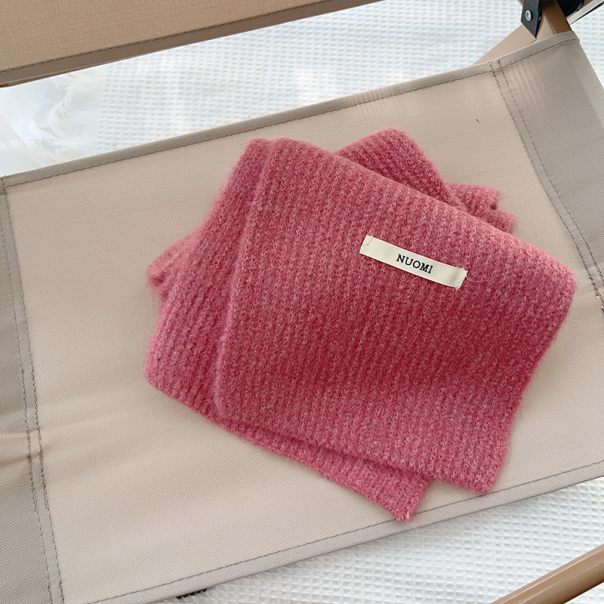 Szalik dziecięcy NUOMI z wełną – ciepły i modny dodatek zimowy | LeAnKa