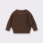 Sweter dziecięcy bawełniany oversize – kolorowy sweterek dla niemowląt i dzieci | LeAnKa