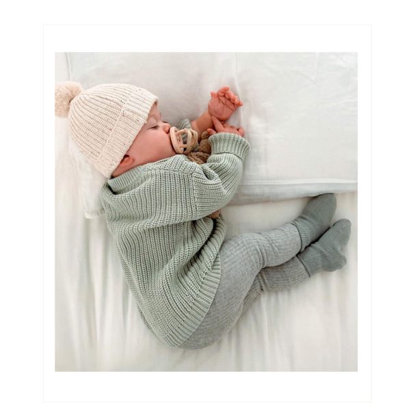 Sweter dziecięcy bawełniany oversize – kolorowy sweterek dla niemowląt i dzieci | LeAnKa