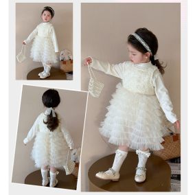 Sukienka tiulowa dla dziewczynki z bluzką 2