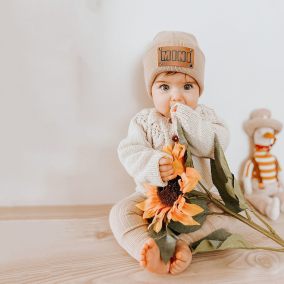 Czapka zimowa dla dzieci MINI – modna i ciepła czapka na zimę | LeAnKa