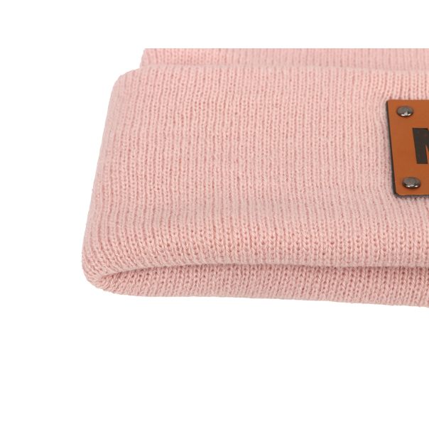 Czapka jesienno-zimowa MAMA – komplet z czapką MINI dla dziecka | LeAnKa