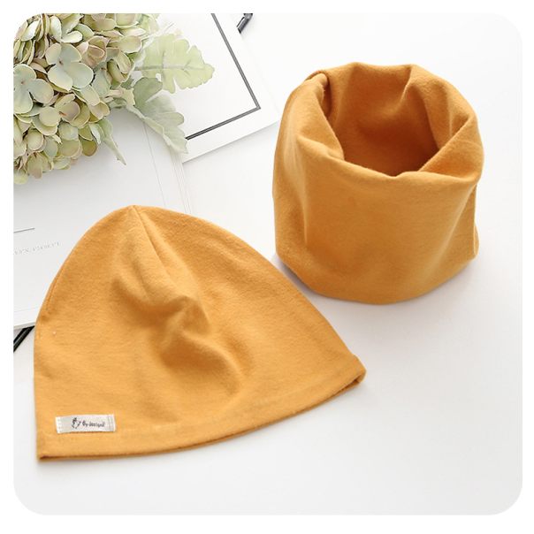 Komplet czapka i komin dziecięcy bawełniany – idealny na jesień i zimę