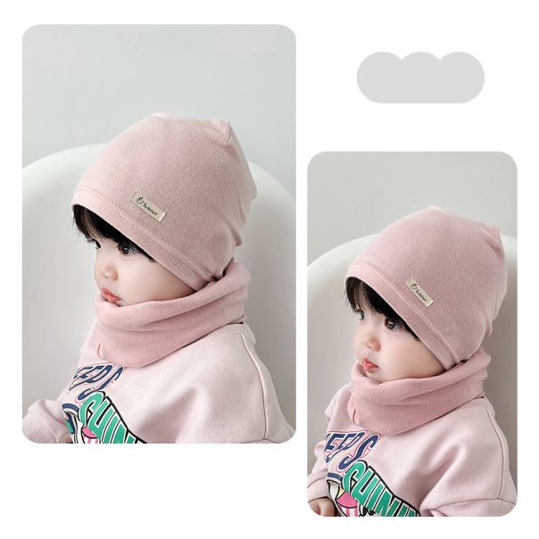 Komplet czapka i komin dziecięcy bawełniany – idealny na jesień i zimę