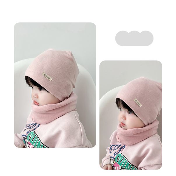 Komplet czapka i komin dziecięcy bawełniany – idealny na jesień i zimę