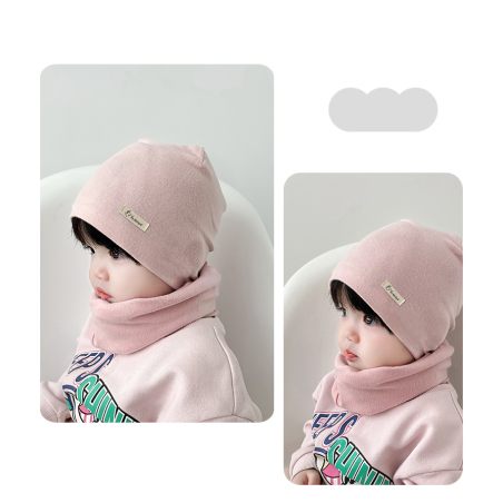 Komplet czapka i komin dziecięcy bawełniany – idealny na jesień i zimę