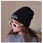 Czapka dla dzieci 4–14 lat GOODLUCK – bawełniana czapka unisex na jesień i zimę