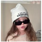 Czapka dla dzieci 4–14 lat GOODLUCK – bawełniana czapka unisex na jesień i zimę