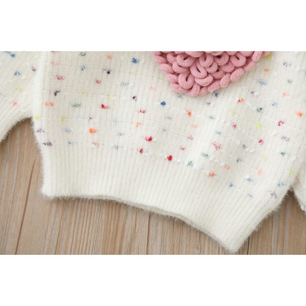 Komplet sweter i spódnica tutu dla dziewczynki | Elegancki zestaw dziecięcy