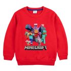Bluza Minecraft dla chłopców 5-9 lat – kolorowa bluza dziecięca z nadrukiem