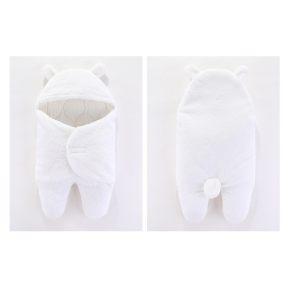 Kombinezon niemowlęcy zimowy miś z uszkami – ciepły rożek dla niemowląt LeAnKa 2