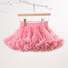 Tiulowa spódniczka tutu dla dziewczynki – miękka, puszysta | LeAnKa