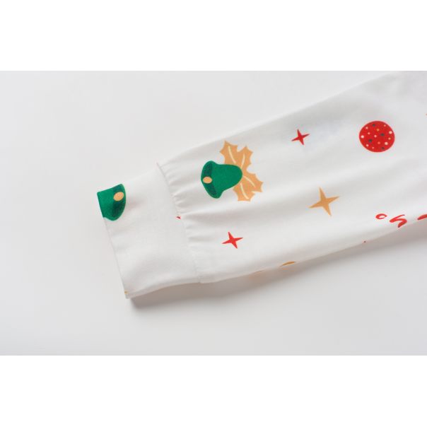 Świąteczny garnitur dla niemowląt z koszulobody i szelkami | LeAnKa