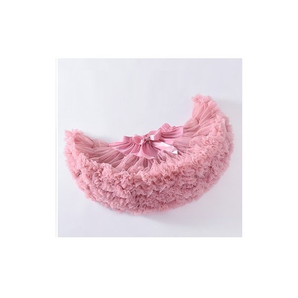 Tiulowa spódniczka tutu dla dziewczynki z kokardą – miękki tiul, wiele kolorów | LeAnKa