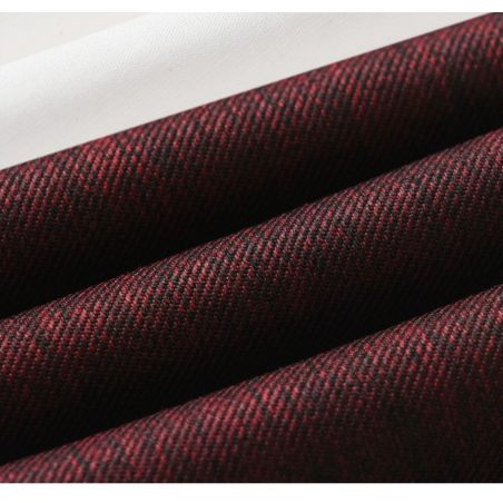 Elegancki garnitur chłopięcy 4-częściowy – bordowy komplet od LeAnKa |