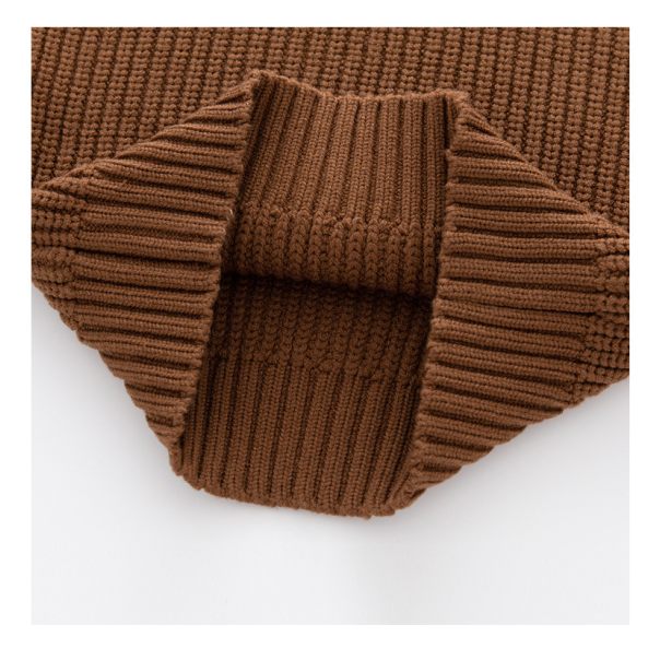 Sweter dziecięcy bawełniany oversize – kolorowy sweterek dla niemowląt i dzieci | LeAnKa