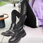 Legginsy dla dziewczynek 230525-160 Czarne