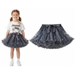 Tiulowa spódniczka tutu dla dziewczynki z kokardą – miękki tiul, wiele kolorów | LeAnKa 2