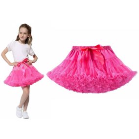 Tiulowa spódniczka tutu dla dziewczynki z kokardą – miękki tiul, wiele kolorów | LeAnKa 2