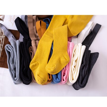 Rajstopy dziecięce na szelkach bawełniane 80% – LAK301 | LeAnKa