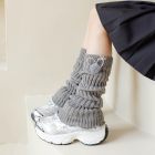 Ocieplacze na nogi dla dziewczynki z kokardką | LeAnKa