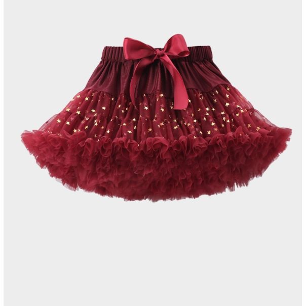 Spódnica TUTU dla dziewczynek 230525-183 Bordo