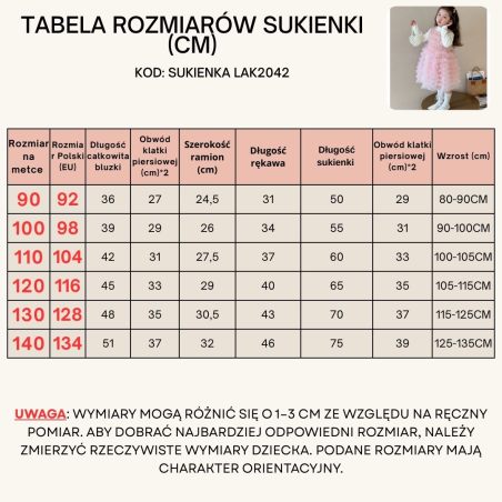 Sukienka tiulowa dla dziewczynki z bluzką