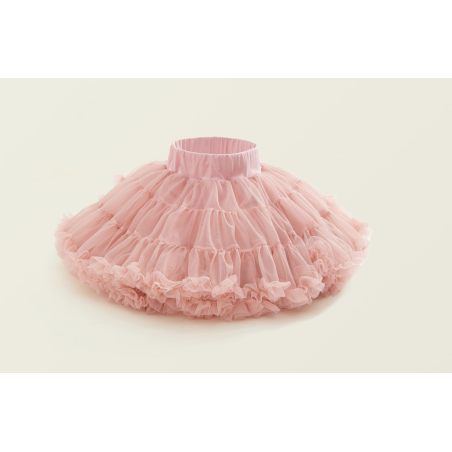 Spódniczka tiulowa dziewczęca różowa tutu Leanka – elegancka i lekka