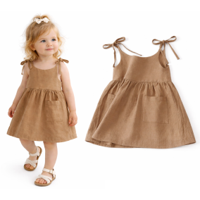 Sukienka dziewczęca bawełniana na lato | LeAnKa sklep dziecięcy 2